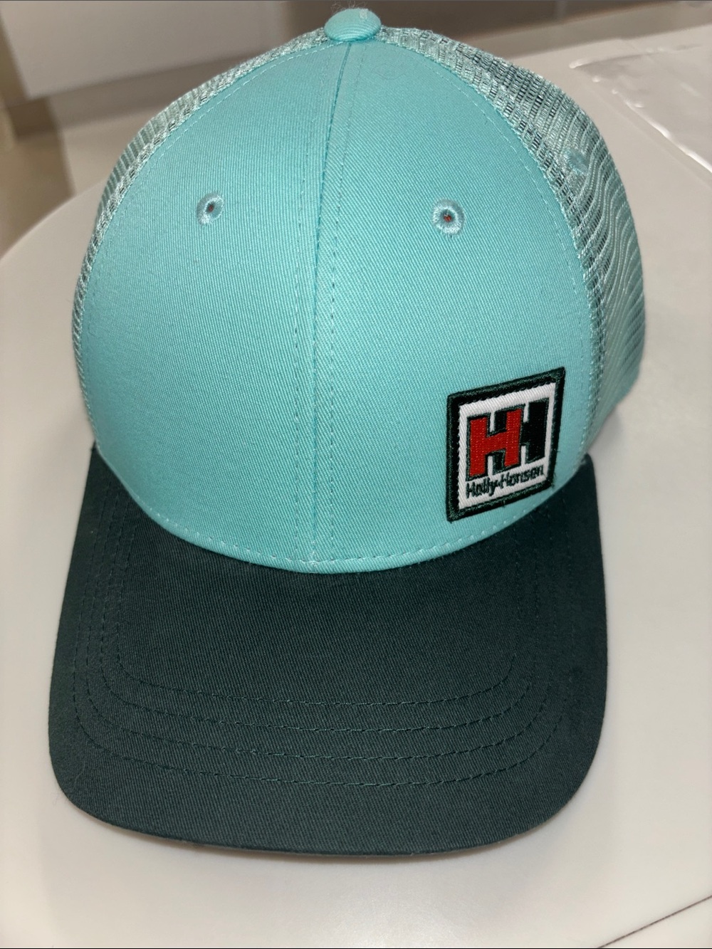 New Helly Hansen Two-Tone Patch Trucker SnapBack hat ballcap